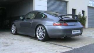 PORSCHE 996 GT3 Sport Exhaust  SCART Inox line [upl. by Agrippina]