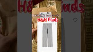 HampM finds canvas cargo trouser hm finds cargo fashion fashionvlogger unboxing viral youtube [upl. by Ateiram]