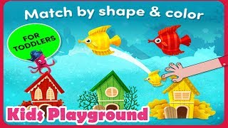 Toddler games for 1 2 3 4 year olds kids free apps  PRESCHOOL AND KINDERGARTEN PUZZLES AND GAMES [upl. by Adelia]