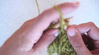 How to increase in purl stitches [upl. by Dunning]