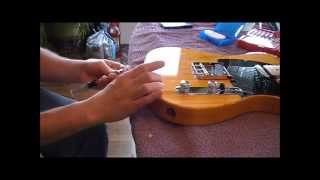 Warmoth Telecaster Build Part 10 [upl. by Asilanom]