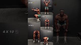 Full body workout dumbbells for men Kicking off the fullbodyworkout fitness gym [upl. by Nithsa]