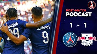 PSG 11 RB Leipzig • Friendly Match POST MATCH PODCAST amp PLAYER RATINGS [upl. by Gnoud]