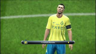 Al Nassr vs Inter Miami Highlights  PES13 Remastered [upl. by Oirretno]