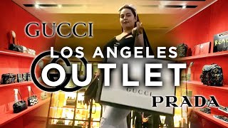 CABAZON ✅ Así es el MEJOR OUTLET de LOS ANGELES  GUCCI PRADA BALENCIAGA YVES SAINT LAURENT y MÁS [upl. by Ydarb109]