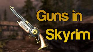 Skyrim Mods  Guns in Skyrim  Dwemer Rifle and Buster [upl. by Sugar]