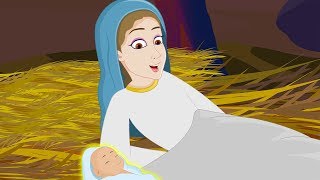 The Birth of Christ  Malayalam Bible Stories  യേശുവിന്റെ ജനനം  Holy Tales Bible Stories [upl. by Mord]