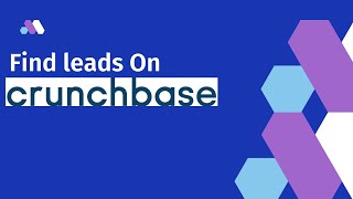 How to find leads on Crunchbase Scrape emails from Crunchbase [upl. by Secnarf]