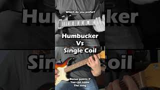 Which pickup do YOU PREFER Humbucker vs Single Coil [upl. by Nisotawulo]