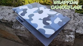 Come pellicolare il PC portatile  Wrapping Camouflage [upl. by Mcevoy]