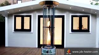 Free Standing Patio Gas Patio Heater for Residential Outside [upl. by Enelrae]