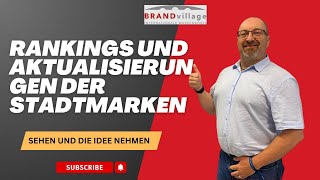 Stadtmarken im Vergleich  Ranking  MarkenNews  Top News  Marken Updates [upl. by Ibob752]