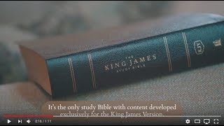 KJV The King James Study Bible Full Color Edition [upl. by Cynar]