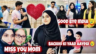 Anaya vlogs Dubai Jaa Rahi Hu Finally  zohaan ka rona😢  Anaya family vlog  DUBAI VLOG [upl. by Amaryllis]