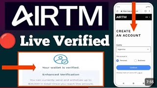 How to verify Airtm Account  Airtm Ac Kaise Banaye  How to Verified Indian Airtm  Airtm Ac Open [upl. by Ysnil]