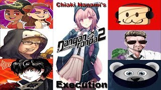 YouTubers React to Chiaki Nanamis Execution  SDR2 [upl. by Johns]