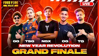 Grand Finals  New Years Revolution  Garena Free Fire totalgaming gyangaming [upl. by Aeslahc68]