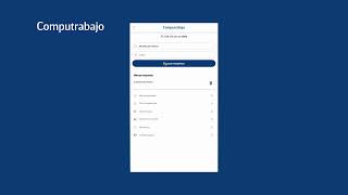 ¿Cómo postular a una oferta de Computrabajo desde la app [upl. by Cram]