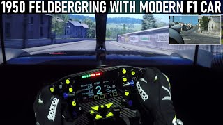 Feldbergring from 1950  F1 2021 Car Visor Cam Onboard Assetto Corsa Mod [upl. by Aneerhs]