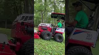 Ventrac Tough Cut Attachment for Tall Brush and Steep Hills at Tawawa Park [upl. by Essiralc655]