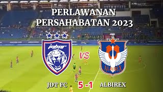 Highlight jdt vs albirex niigata  51 [upl. by Yerdua]