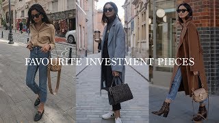 FAVOURITE INVESTMENT PIECES FOR AUTUMNWINTER [upl. by Atelahs]