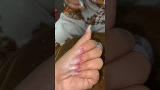 New nails extensions ₹2000 [upl. by Aierdna]