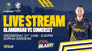 Glamorgan vs Somerset  Vitality Blast  Live Stream [upl. by Paz]