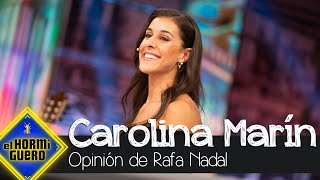 Carolina Marín opina sobre Rafa Nadal  El Hormiguero [upl. by Oiramej643]