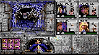 Eye of the Beholder  C64  Gameplay  RPG [upl. by Razatlab]