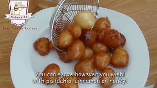 Loukoumades Recipe  Sweet Fried Dough [upl. by Ebarta]