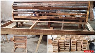 wooden sofa frame part 1 frame [upl. by Ylrac]