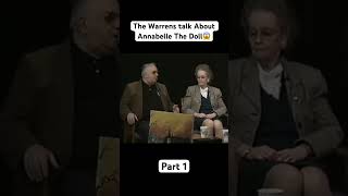 Ed and Lorraine Warren Talk About Annabelle The Doll [upl. by Beckett428]