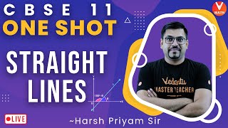 Straight Lines Class 11 One Shot  Class 11 Maths Chapter 10  Vedantu Math  Harsh Priyam Sir [upl. by Etolas267]