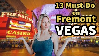 TOP Things on Fremont Steet  Best to do Downtown Las Vegas [upl. by Bhatt729]