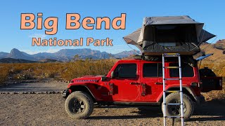 Big Bend National Park  First Time Solo Adventure  Black Gap Road and Mariscal Canyon Rim Hike [upl. by Edita]