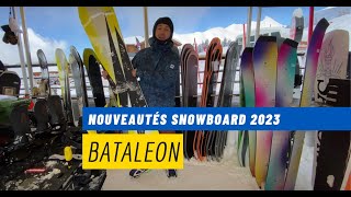 Nouveautés snowboard BATALEON 2023 [upl. by Nerreg]