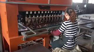 Multispot welding machine for goods shelf [upl. by Ylellan184]