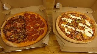 Dominos Pizza Chicken Club amp SupremeSalami 2 Medium Pizzas [upl. by Kimmel491]