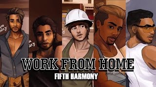 Fifth Harmony  Work From Home  Male Version [upl. by Grega]