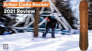 2021 Arbor Coda Rocker Snowboard Review  Curated [upl. by Capone]