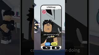 ROBLOX SNAPCHAT TROLLING PART 20😭👻 funny robloxmemes meme viral roblox [upl. by Loughlin952]