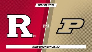 Purdue at Rutgers  Big Ten Volleyball  Highlights  Nov 7 2021 [upl. by Rukna]