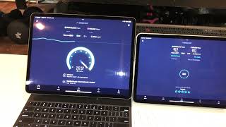 WiFi 6E Speed Test on Orbi wifi 6E mesh Network Using a WiFi 6E Apple iPad Pro 2022 1 One GiG iSP [upl. by Mashe]