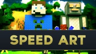 SpeedArt Nocxxs 10 000 subscribers [upl. by Dnomzed]