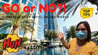 JW Marriott Marquis Hotel Dubai  Highest 5Star Hotel In The World [upl. by Ynffit664]