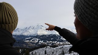 Rando Jaillet Megève Décembre 2023 [upl. by Thaddeus529]