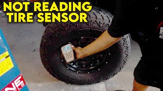 How to reset  relearn TPMS Sensors  Relearn process on a Jeep Gladiator [upl. by Mendoza]