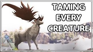 THE ALPHA STAG AND HIS HERD  TAMING EVERY CREATURE  ARK SURVIVAL EVOLVED EP69 [upl. by Tiemroth574]