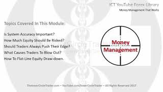 ICT Forex  Money Management That Works [upl. by Muldon50]